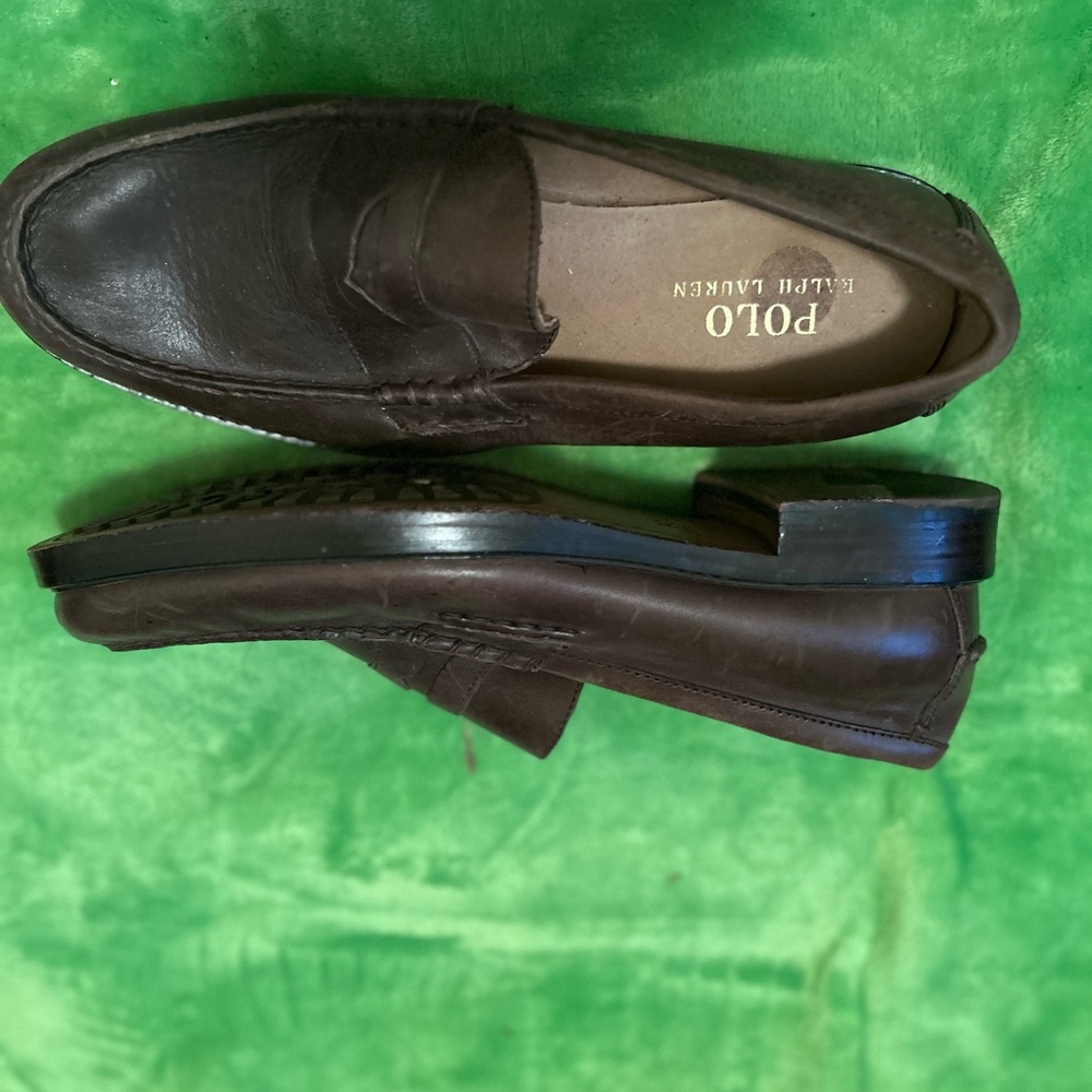 Polo by Ralph Lauren Dark Brown Men's Slip-On Loafers